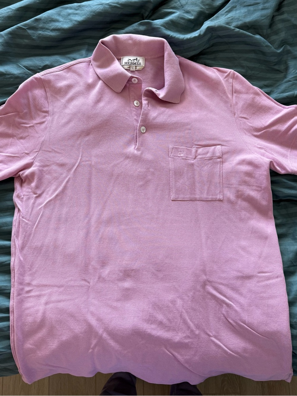 Hermes Classic Men's Polo Shirt L